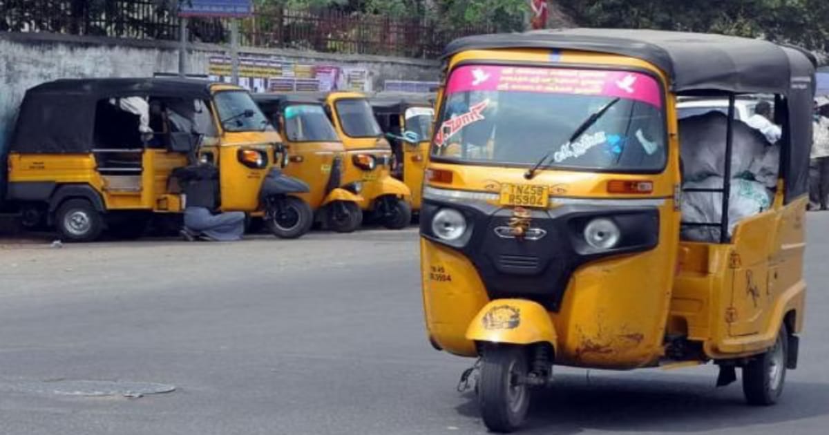 Auto rikshaw driver