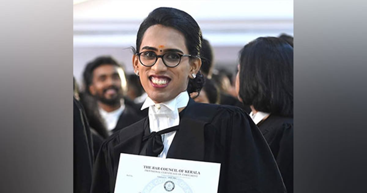 Kerala First Transgender Lawyer