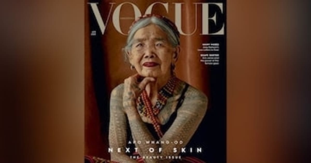 Vogue’s oldest ever-cover model