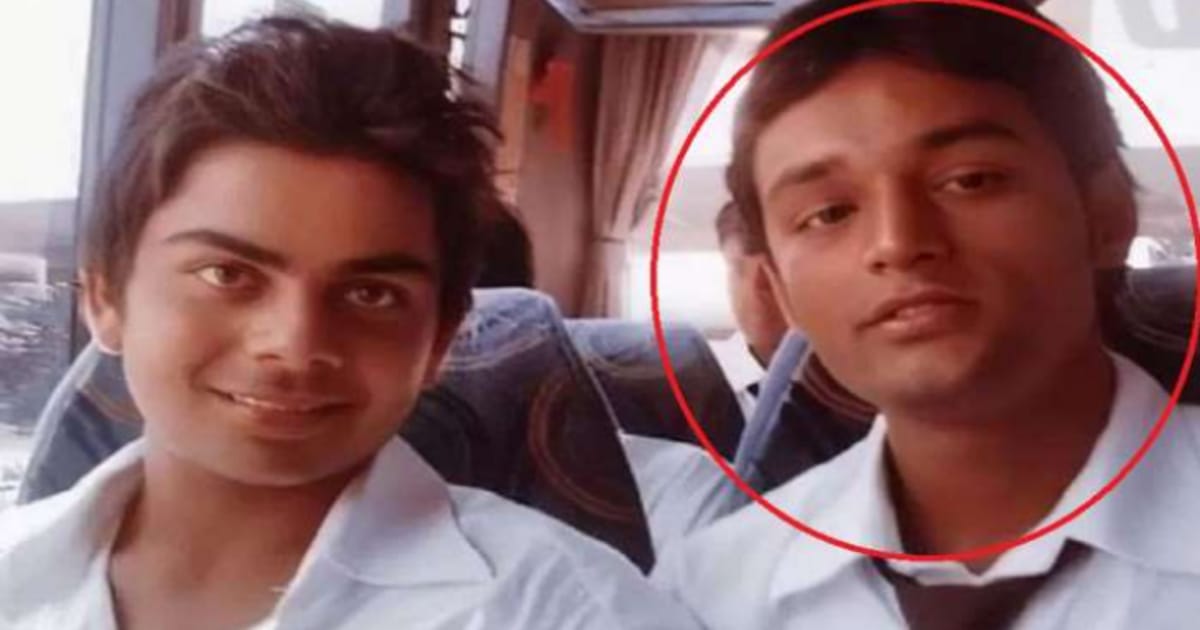 Virat Kohli Childhood Photo