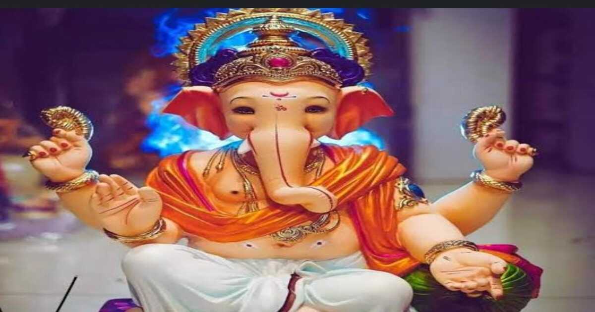 Worship of lord Ganesha