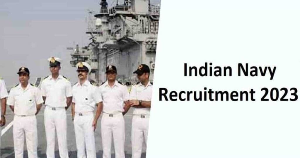 Indian Navy recruitement 2023