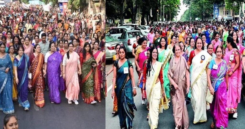 Saree Walkathon