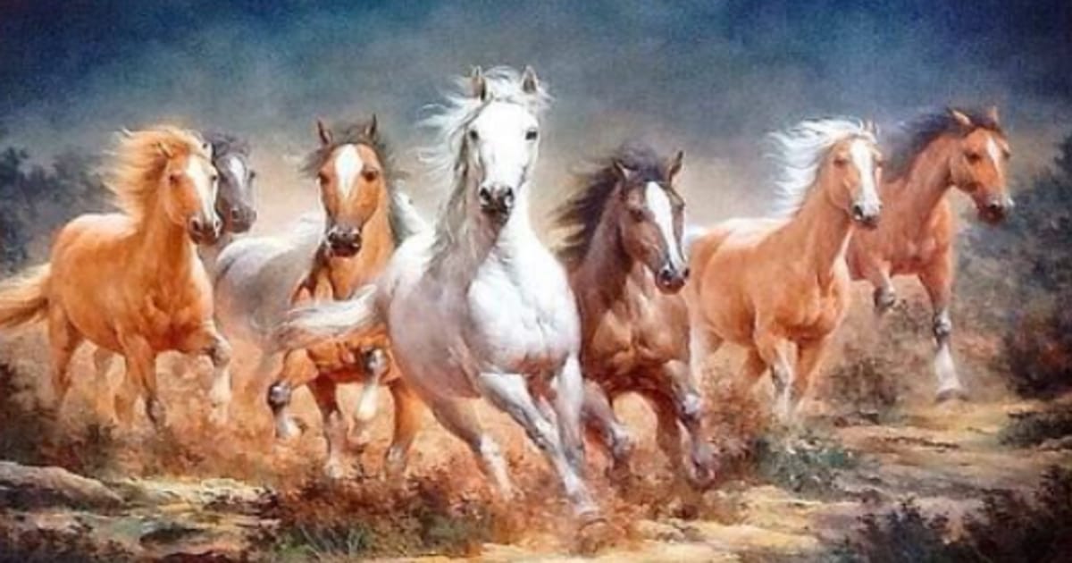 Seven Horse Picture