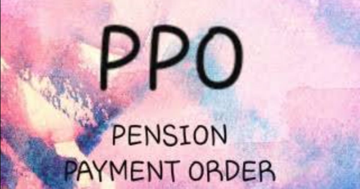 Pension Payment Order