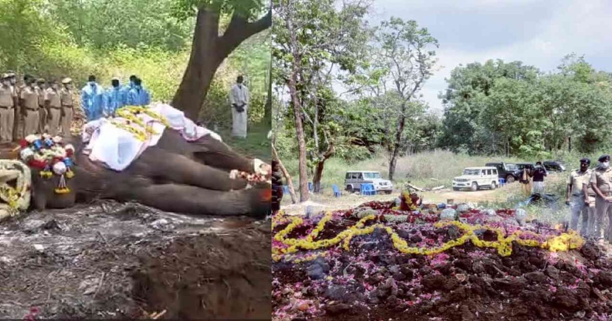 Gajaraja Balarama Funeral