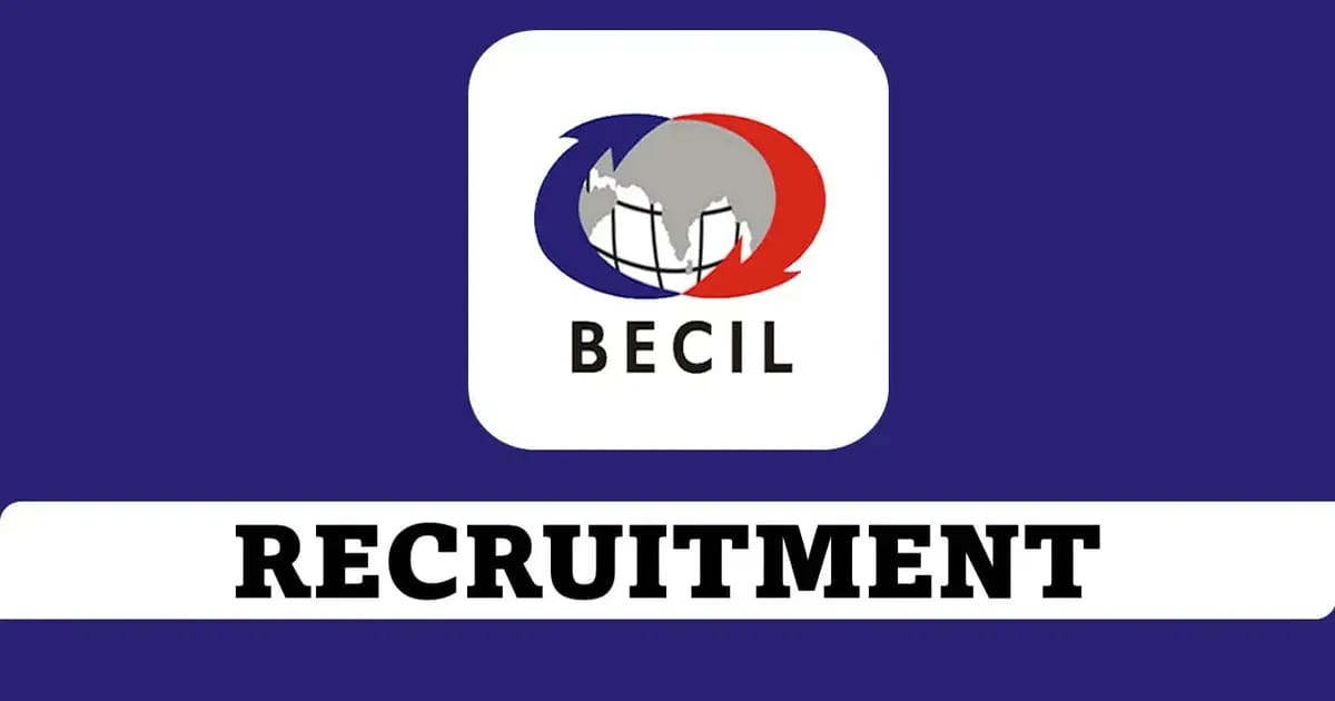 BECIL recruitment 2023