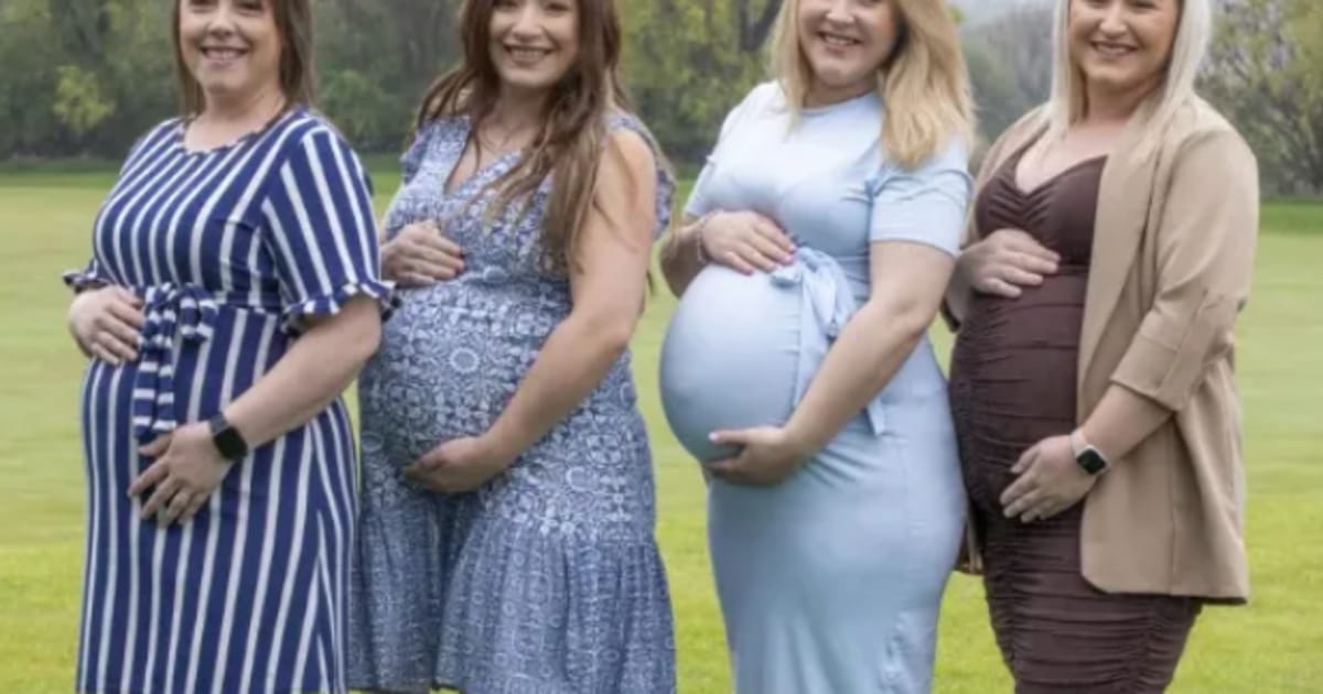 Four Pregnant Sisters