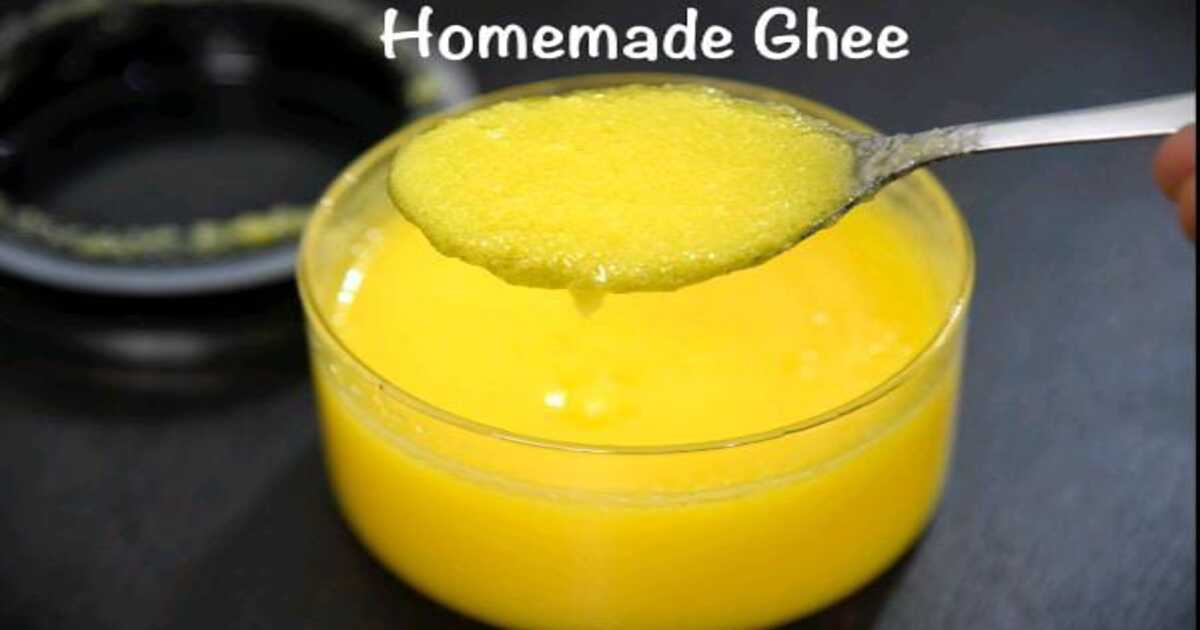 Homemade Ghee