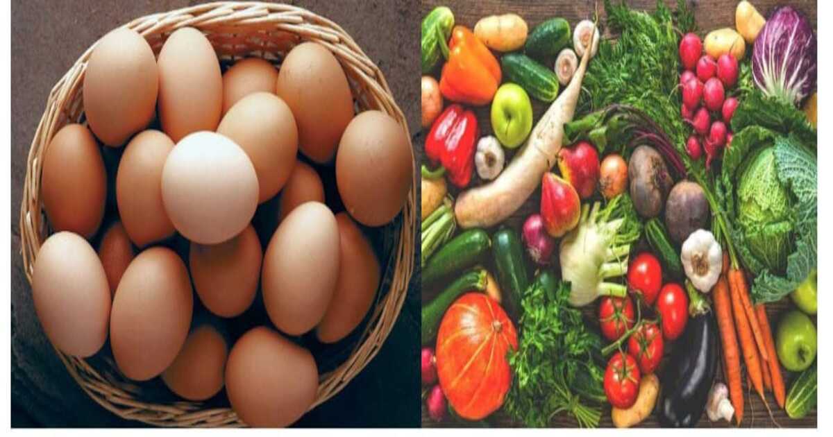 Eggs vs Vegetables