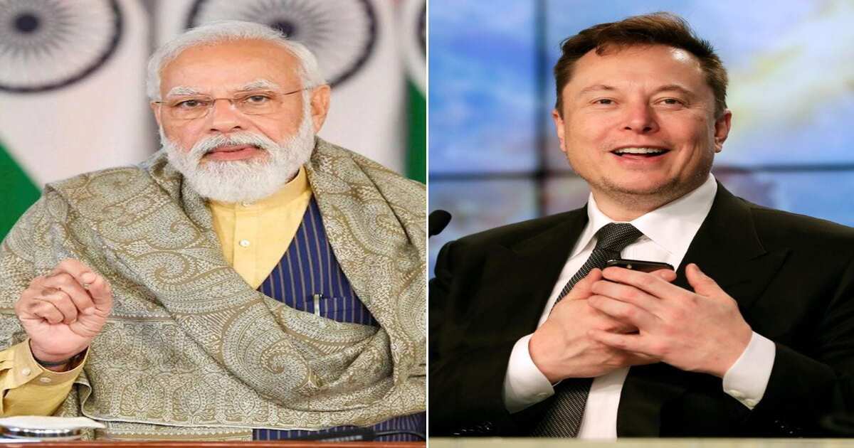 Elon Musk- PM Modi