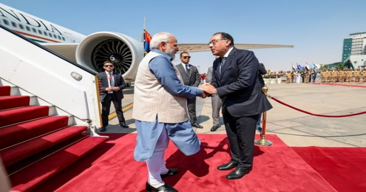 PM Modi in Egypt