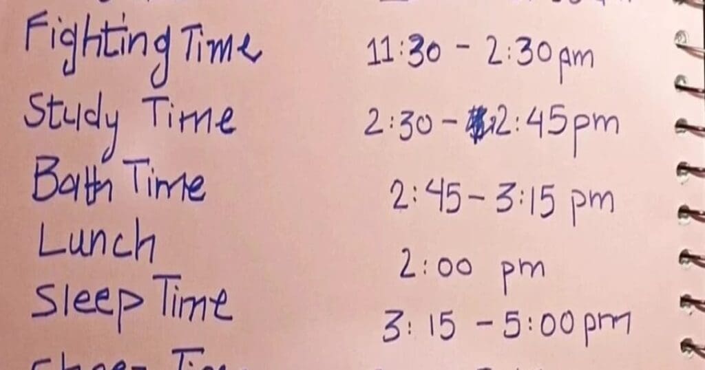 Viral Timetable