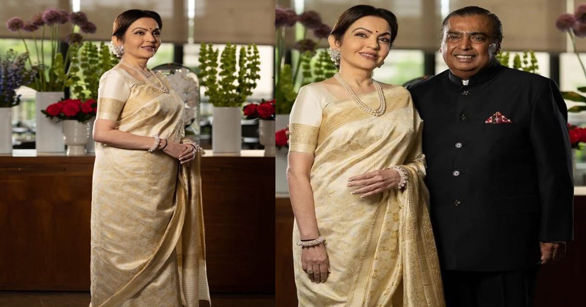 Nita Ambani Saree