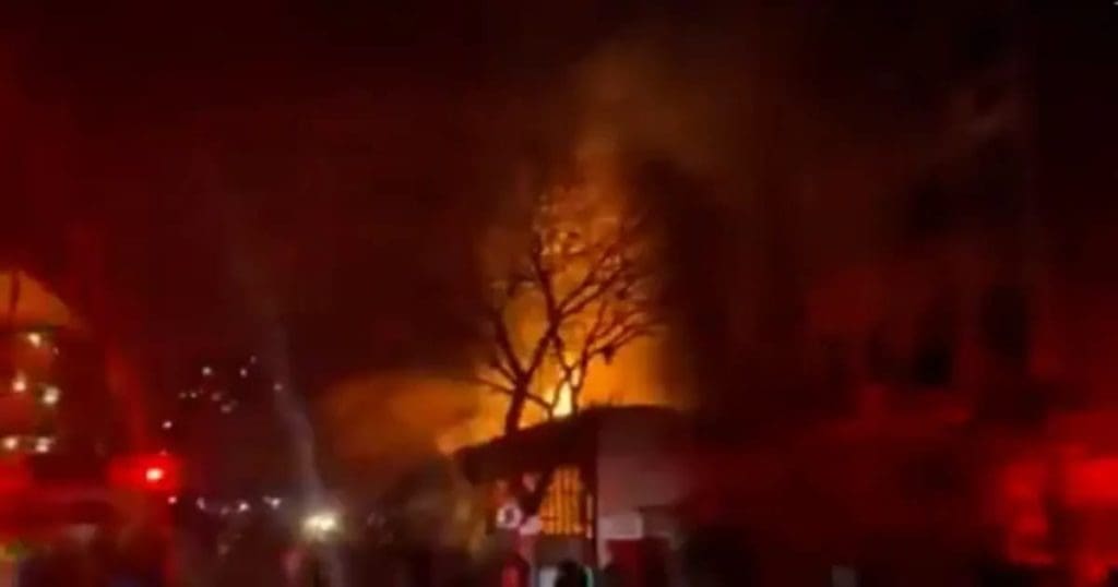 Johannesburg building fire