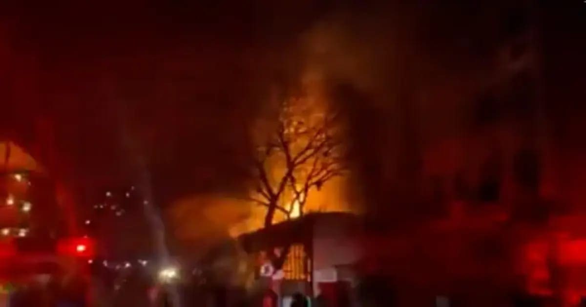Johannesburg building fire