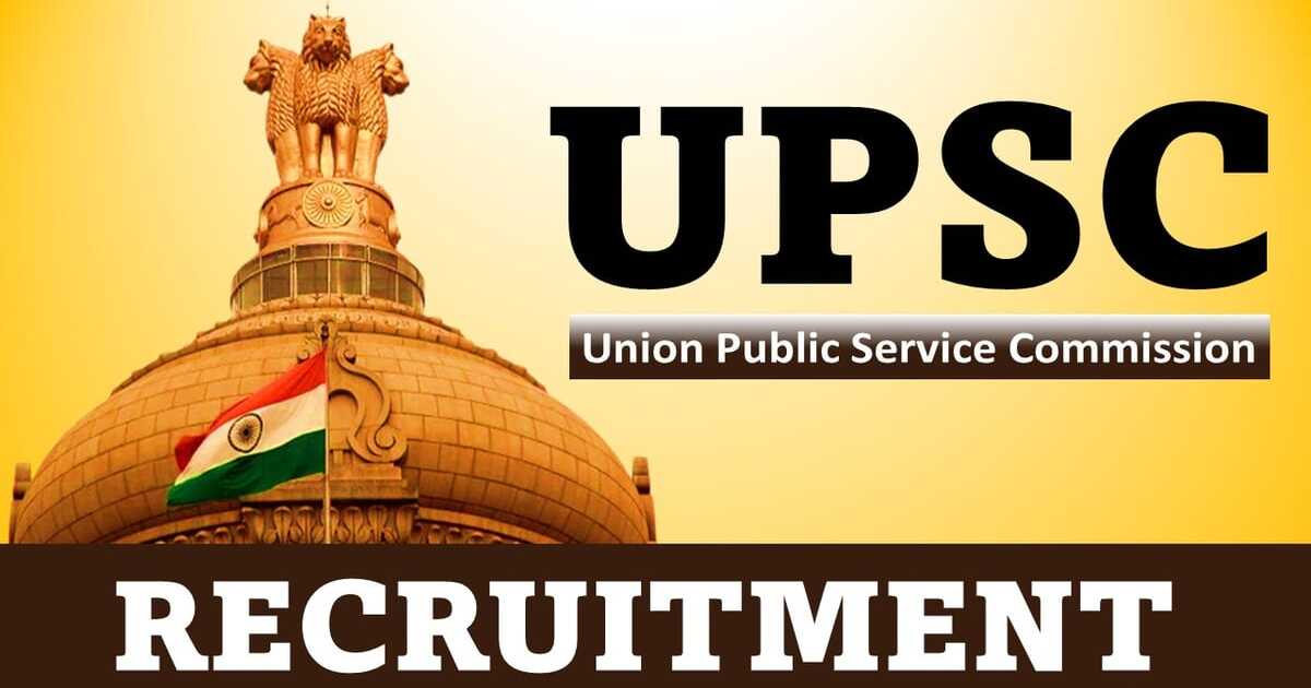 Upsc Recruitment 2023