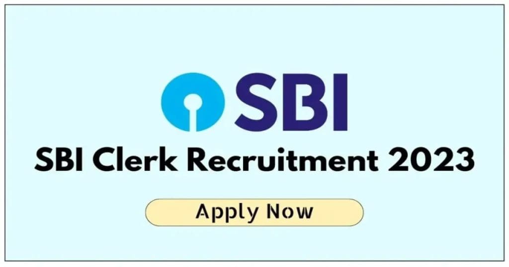 SBI Clerk Recruitment 2023
