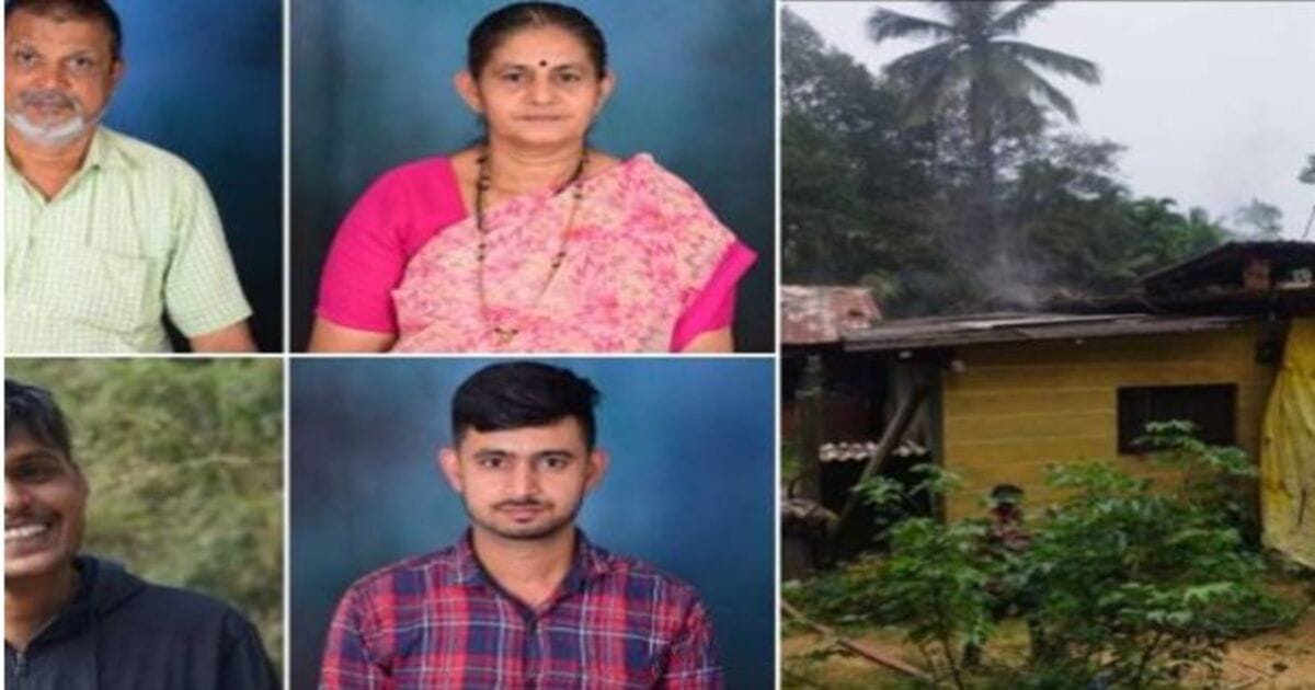 Arecanut Farmer Family Burnt