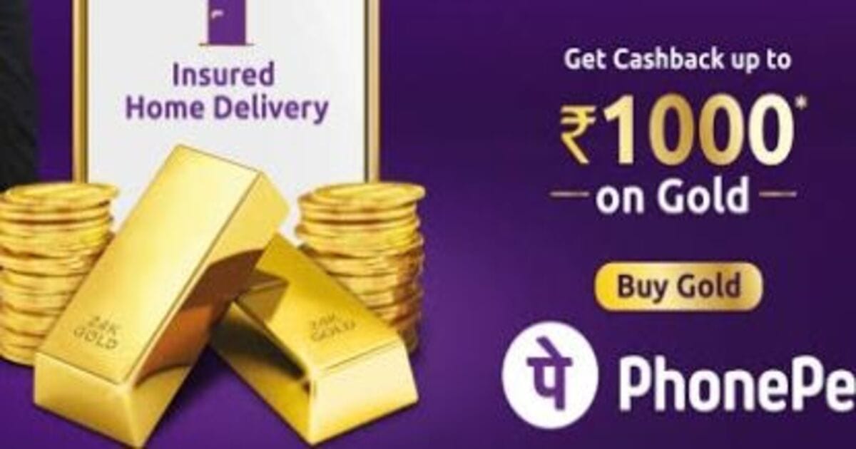 Gold Purchase Cashback