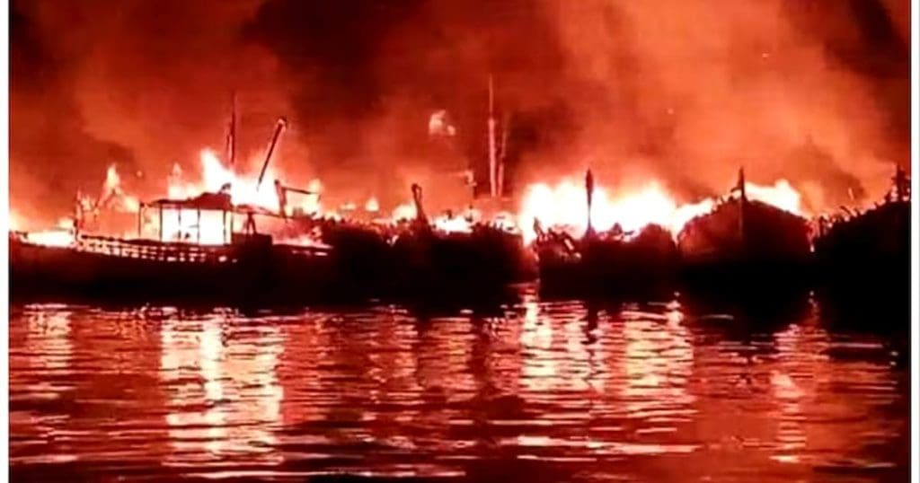 Fire accident