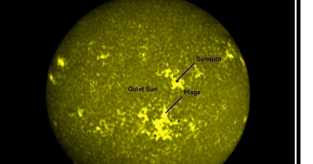 Aditya-L1 Captures sun image