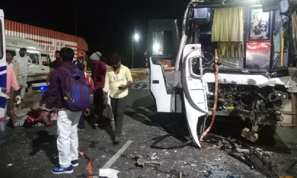 Davangere road Accident