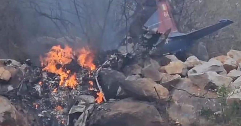 IAF Plane Crash