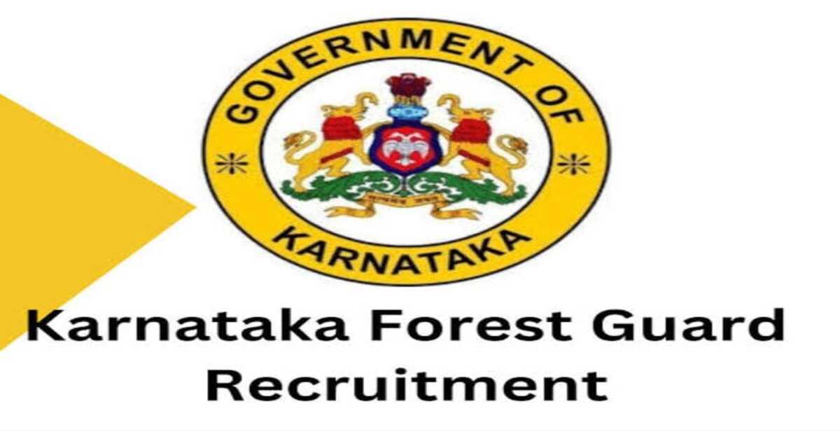 Karnataka Forest Guard Notification