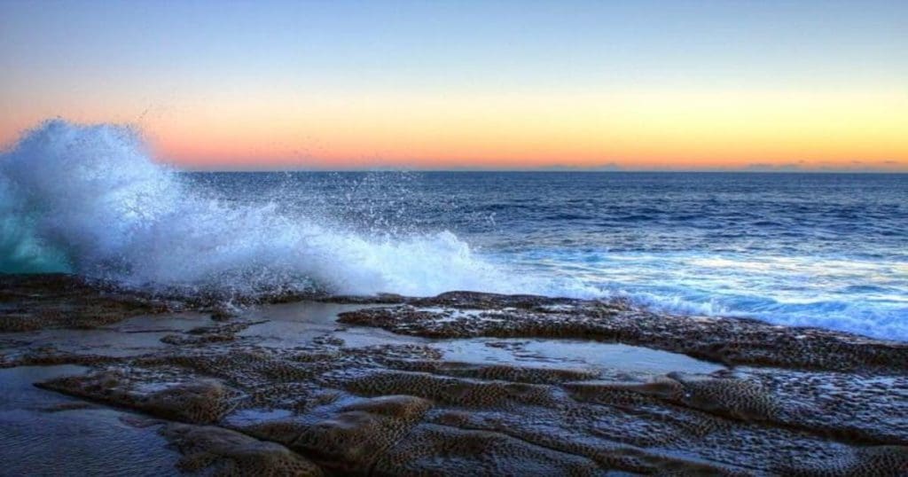Sea ​​wave