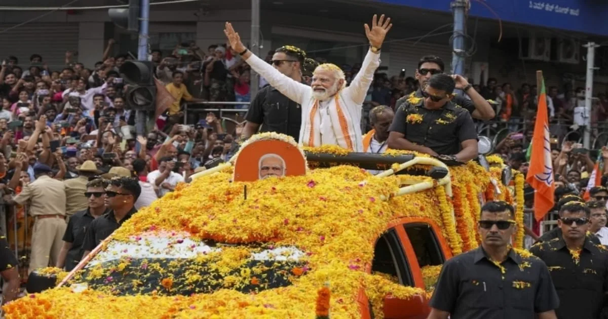 Modi Road Show Mangalore