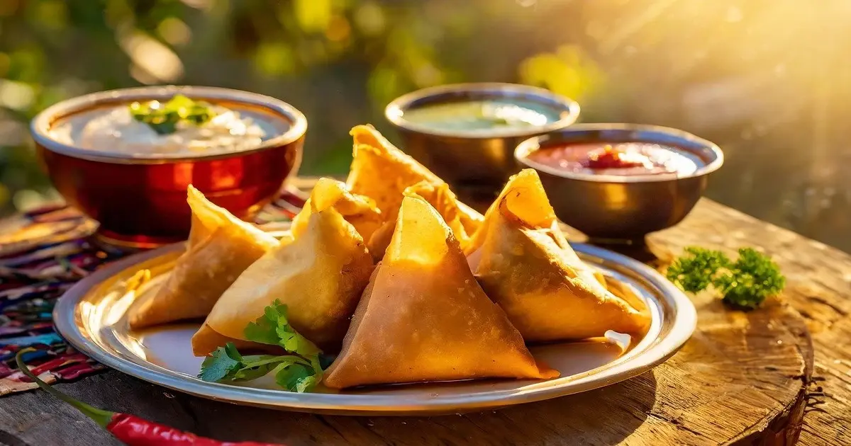 Condom in Samosa