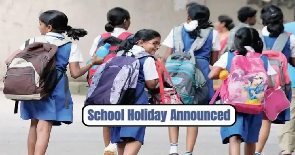 Schools Holiday