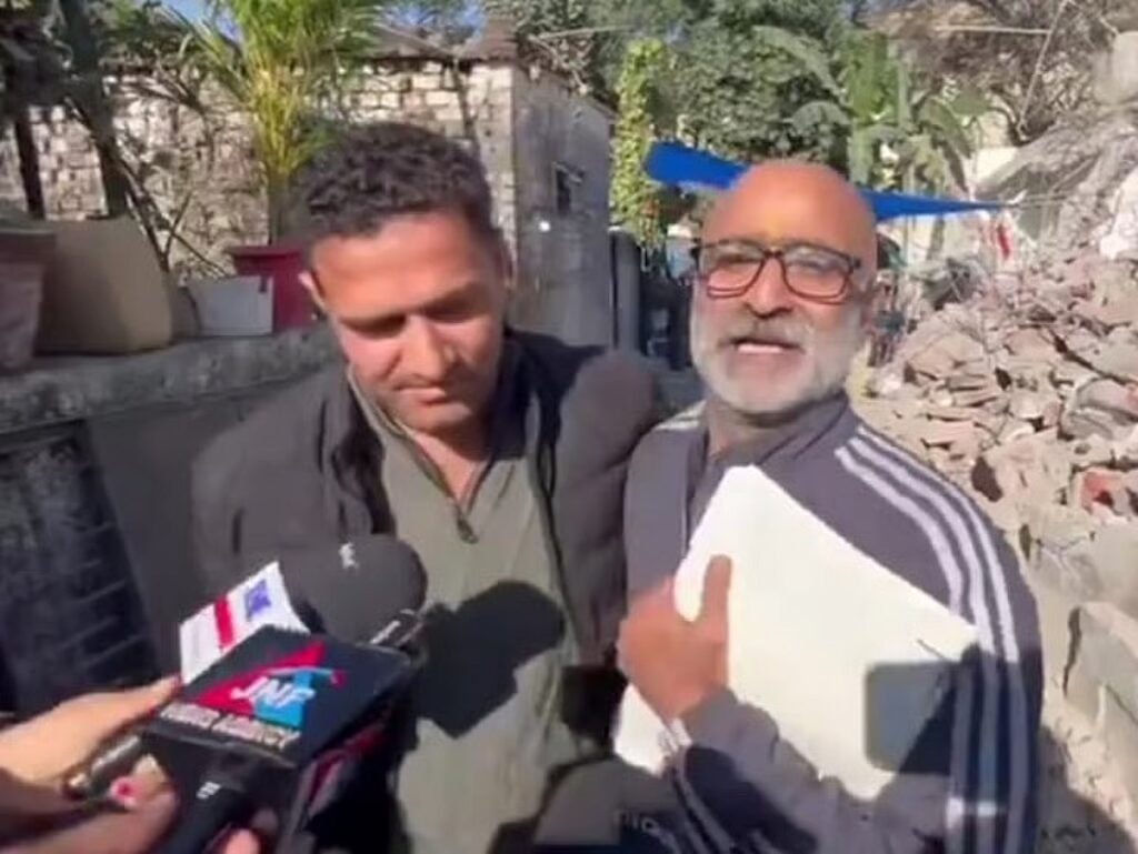 Muslim journalist's house razed
