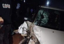 ಗೇರುಕಟ್ಟೆ ಬೈಕ್, ಕಾರು ನಡುವೆ ಅಪಘಾತ: ಸವಾರ ಗಂಭೀರ