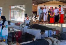 ಕೊಕ್ಕಡದಲ್ಲಿ ರಕ್ತದಾನ ಶಿಬಿರ, 331 ಯೂನಿಟ್ಸ್ ರಕ್ತ ಸಂಗ್ರಹಣೆ
