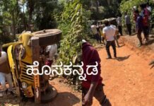 ತೆಕ್ಕಾರು: ಪಿಕಪ್ ವಾಹನ ಪಲ್ಟಿ, ಚಾಲಕ ಸಾವು