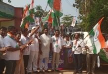 ಬೆಳ್ತಂಗಡಿ ಬ್ಲಾಕ್ ಕಾಂಗ್ರೆಸ್ ವತಿಯಿಂದ ಗ್ರಾಮ ಸಂಗ್ರಾಮ್ ಮೆಸ್ಕಾಂ ಅಧ್ಯಕ್ಷ ಹರೀಶ್ ಕುಮಾರ್ ರಿಂದ ಕಾಲ್ನಡಿಗೆ ಯಾತ್ರೆಗೆ ಚಾಲನೆ