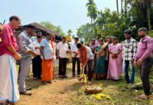 ರೂ. 15 ಲಕ್ಷ ವೆಚ್ಚದಲ್ಲಿ ಕಾಲುಸುಂಕ ಕಾಮಗಾರಿ: ಶ್ರೀ ಹರೀಶ್ ಪೂಂಜಾ ಶಿಲಾನ್ಯಾಸ