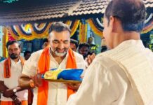 ಬೆಳ್ತಂಗಡಿ: ‘ಆರಿಕೋಡಿ ಉತ್ಸವ’ದಲ್ಲಿ ಶ್ರೀ ಕಿರಣ್ ಚಂದ್ರ ಡಿ. ಪುಷ್ಪಗಿರಿ ಭಾಗಿ, ಧರ್ಮದರ್ಶಿಯವರಿಂದ ಗೌರವ ಸಲ್ಲಿಕೆ