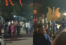 ಕೇಸರಿ ಧ್ವಜದ ಫೋಟೋ ಅಪ್ಲೋಡ್, ತಾಯಿ ಮಗನ ಮೇಲೆ ಹಲ್ಲೆ